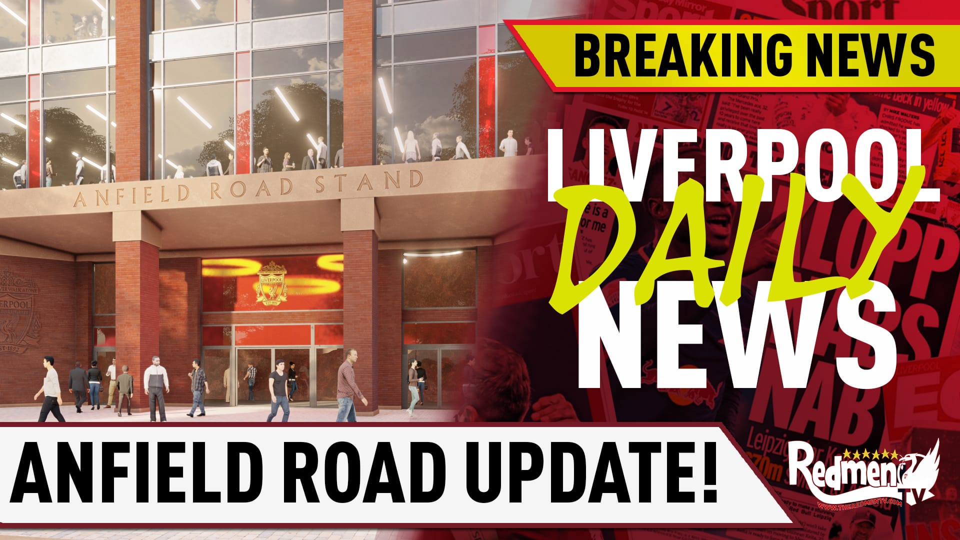 Anfield Address Liverpool's Anfield Road Expansion Plans UPDATE! | Exclusive Interview ...