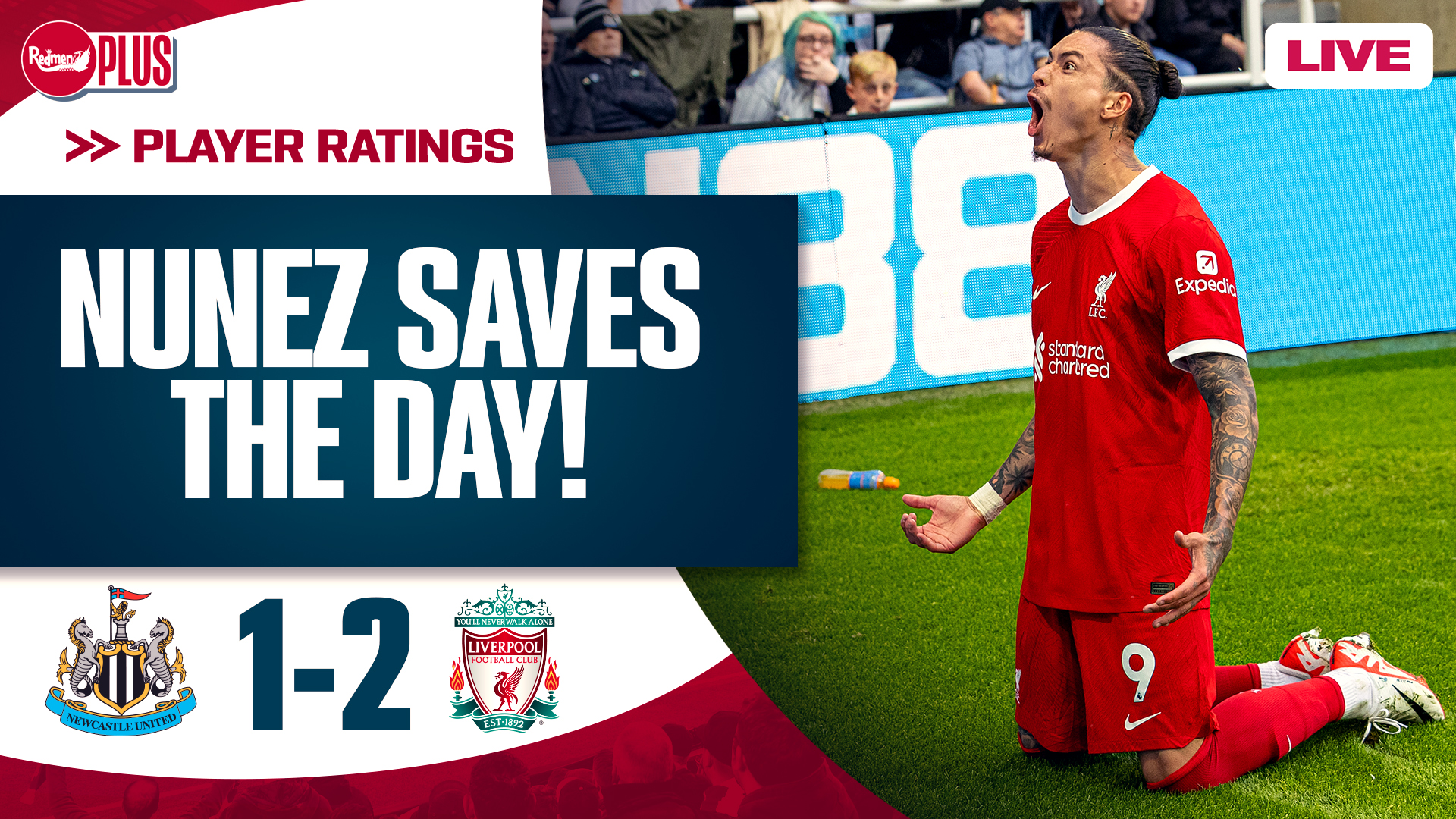 Newcastle 12 Liverpool Player Ratings The Redmen TV