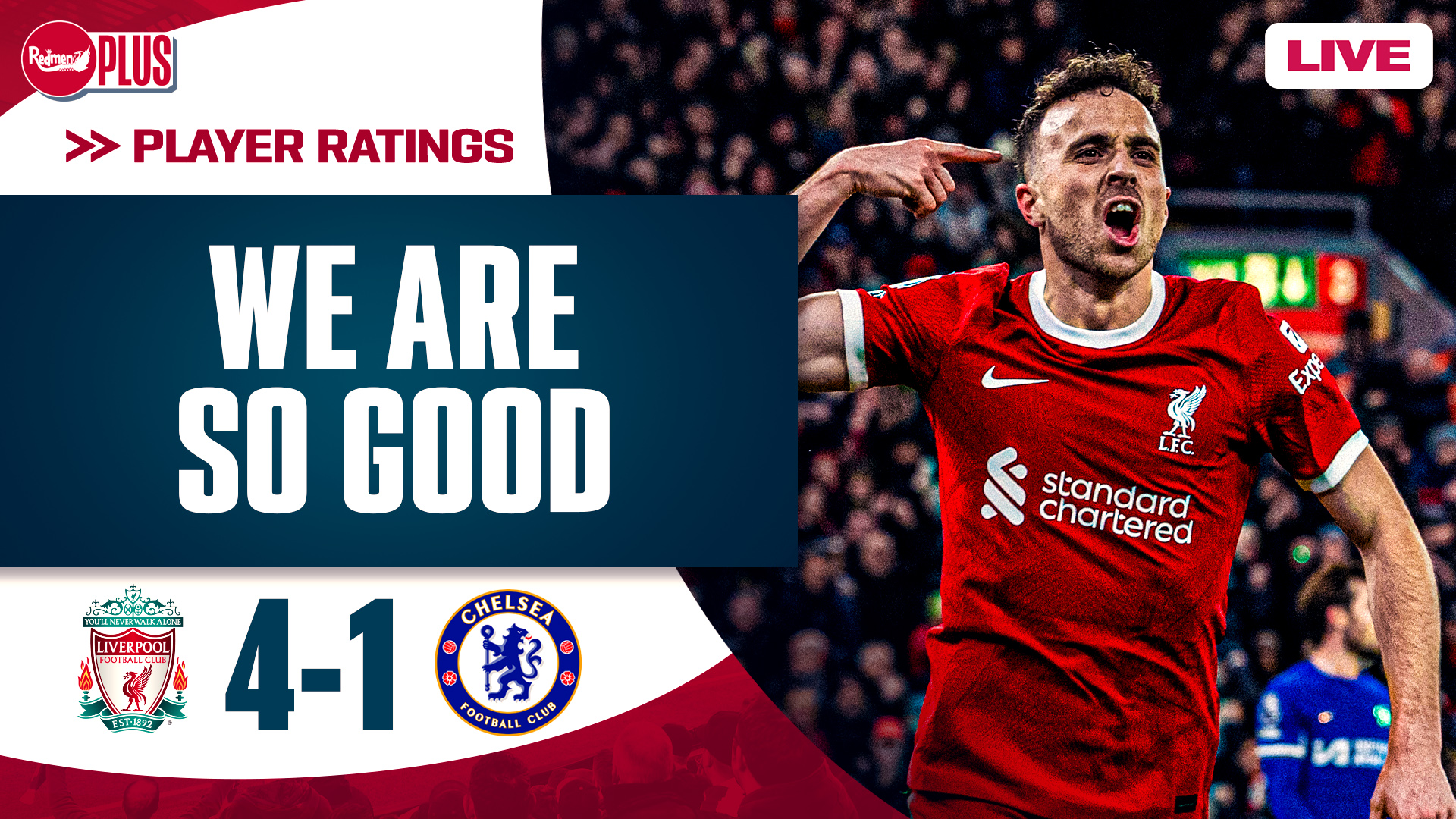 Liverpool 4 1 Chelsea Player Ratings The Redmen Tv