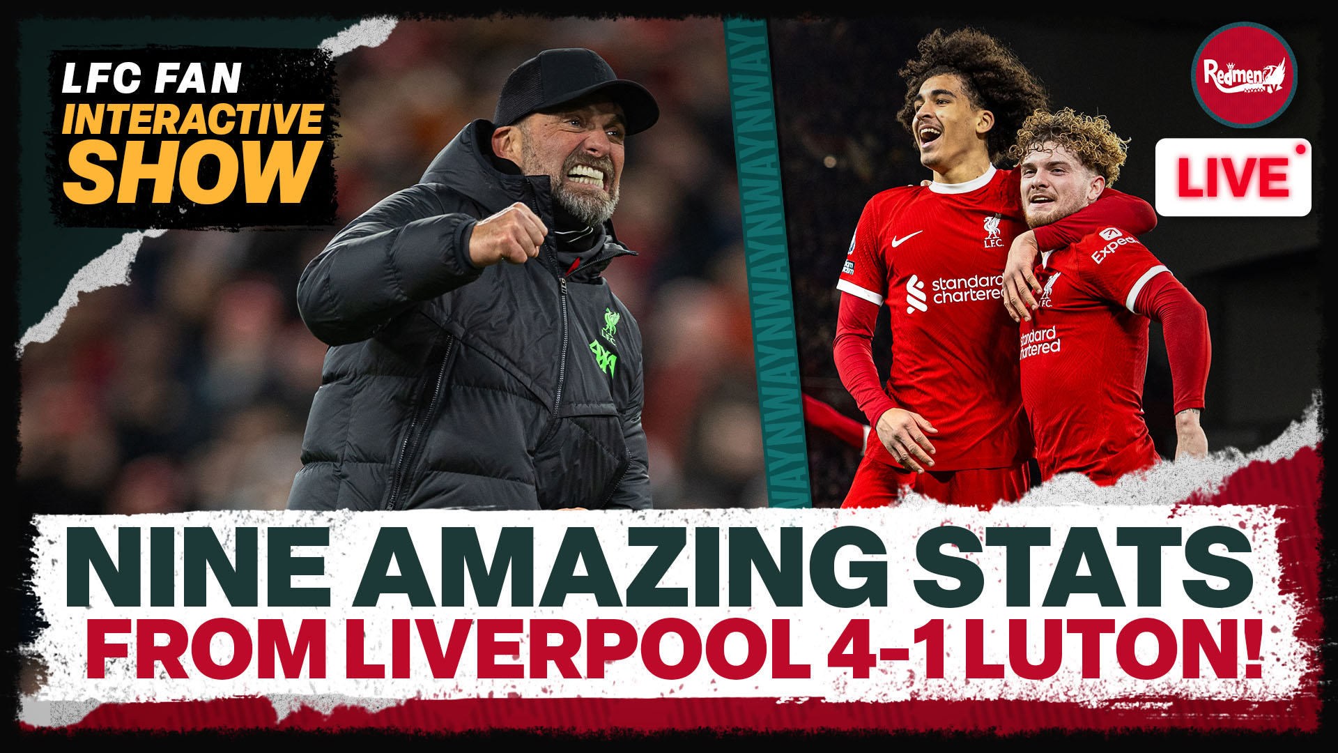 NINE AMAZING STATS FROM LIVERPOOL 4-1 LUTON! | LFC News Update - The