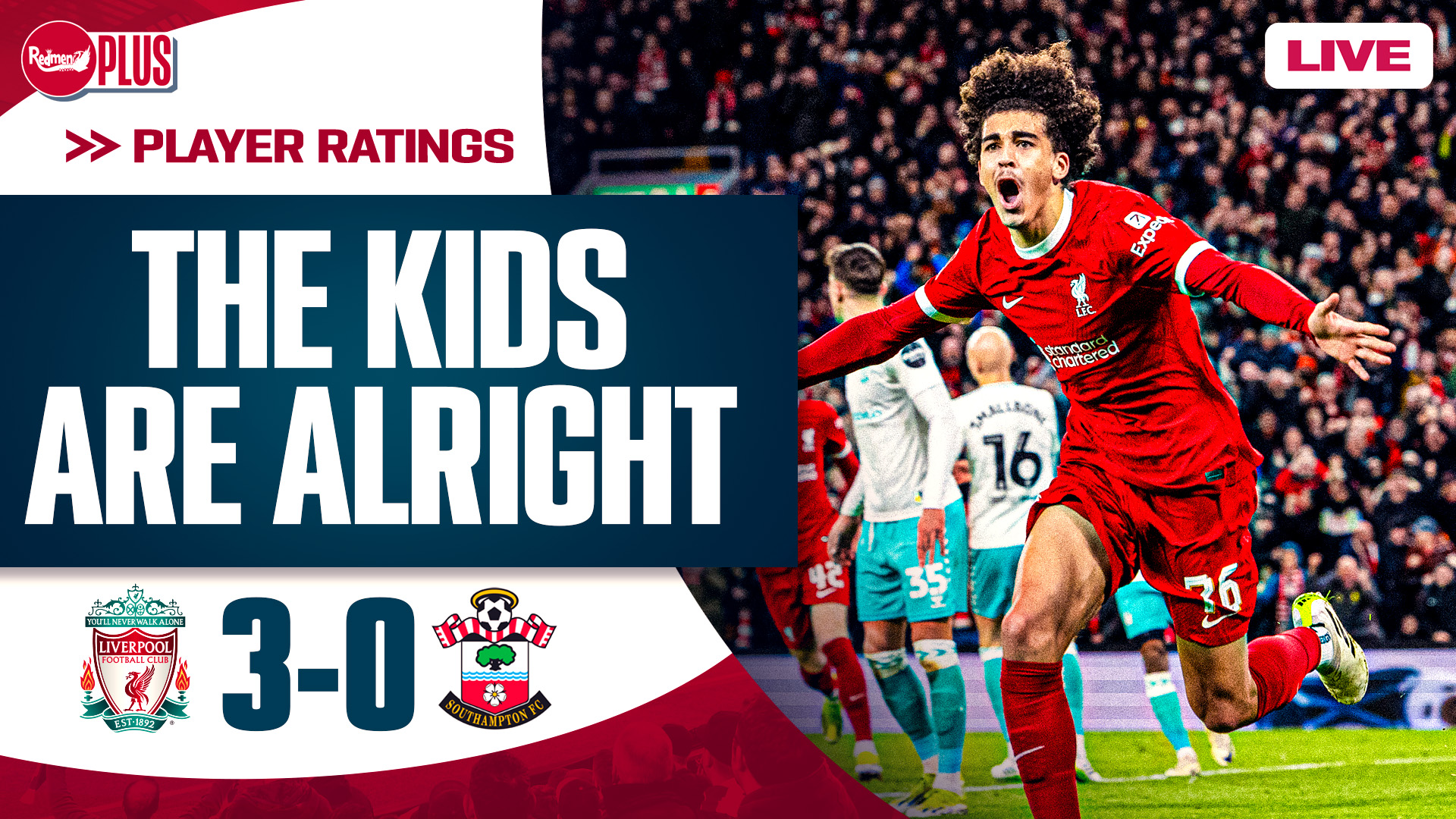 Liverpool 30 Southampton FA Cup Player Ratings The Redmen TV