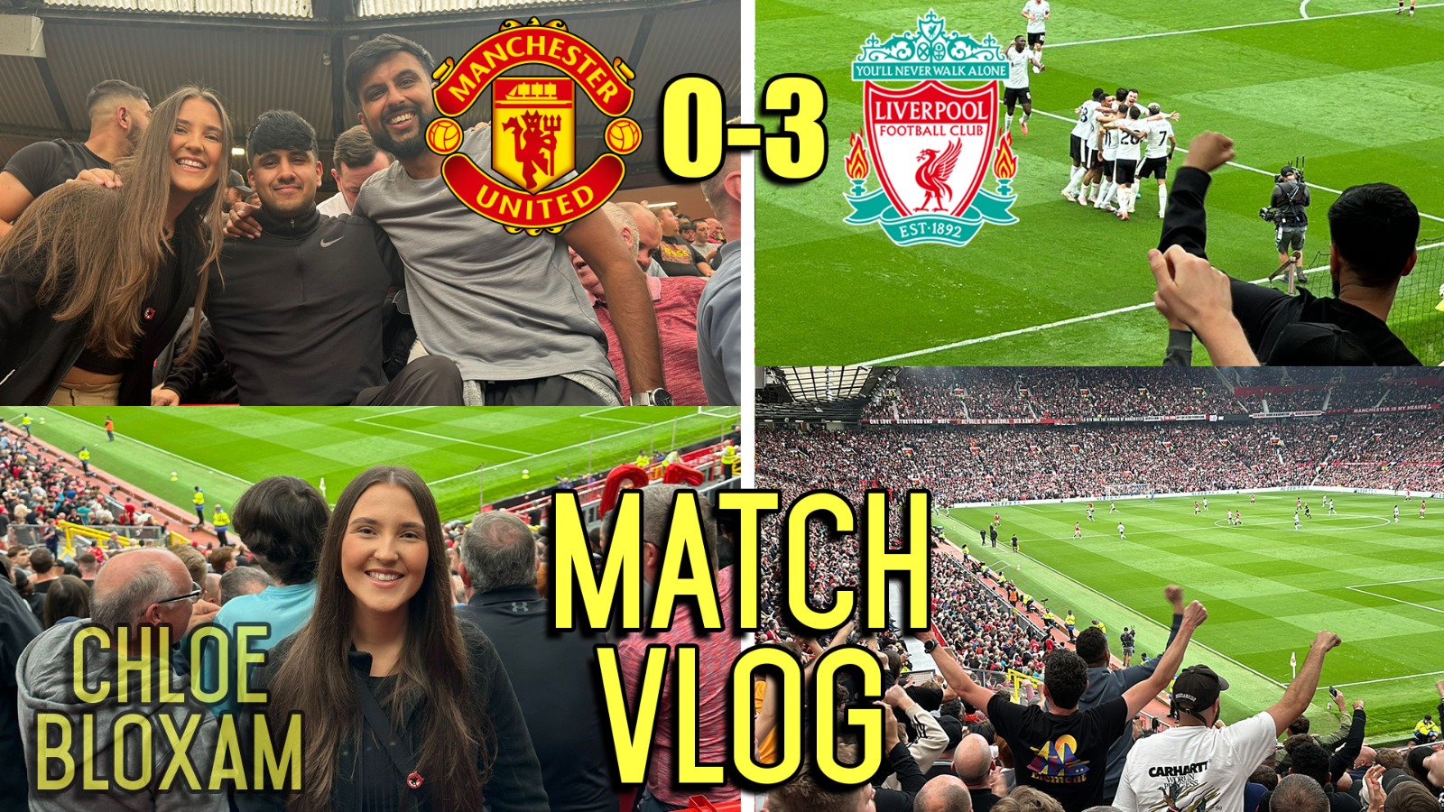 LUIS DIAZ & MO SALAH SEND LFC FANS MENTAL! | Man United 0-3 Liverpool ...