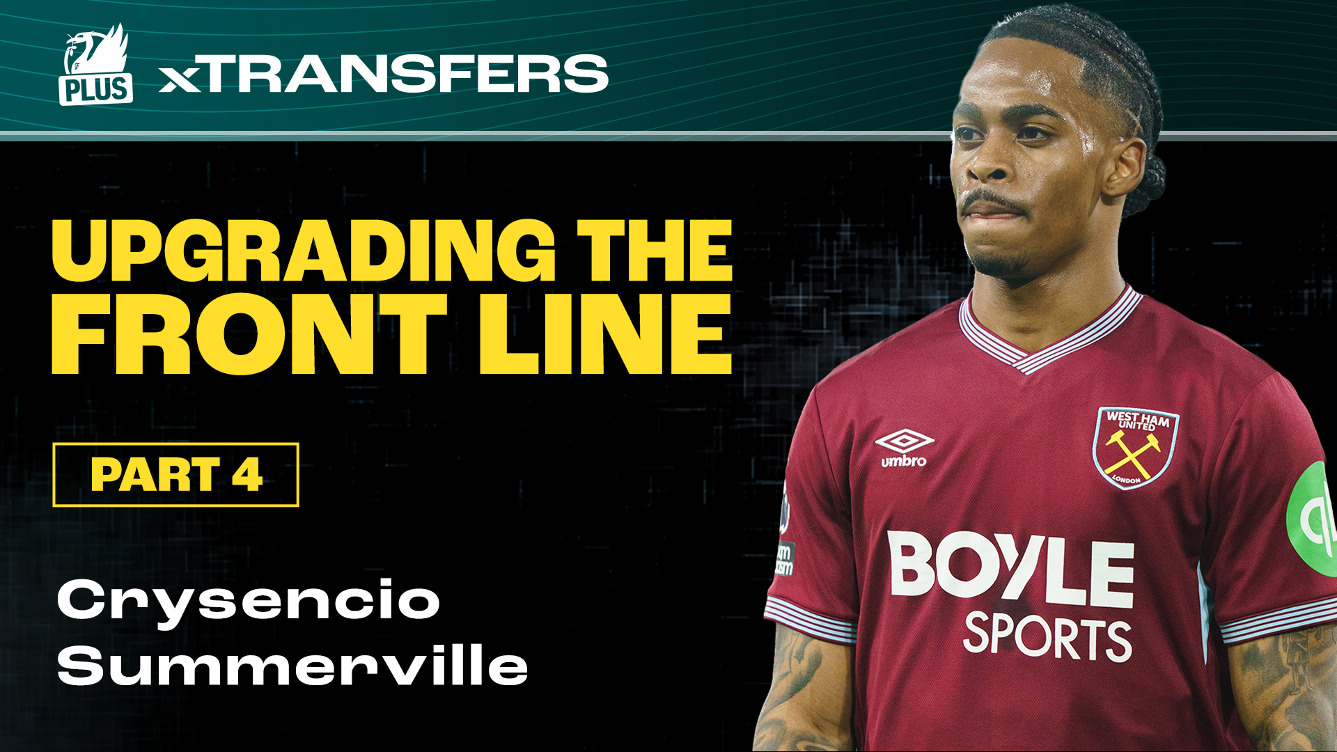 Crysencio Summerville | Left Wing Forward Scouting Series | Part 4 ...